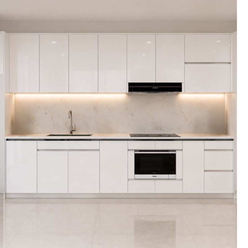tu-bep-inox-canh-acrylic-mau-trang Tủ bếp Vinox cao cấp